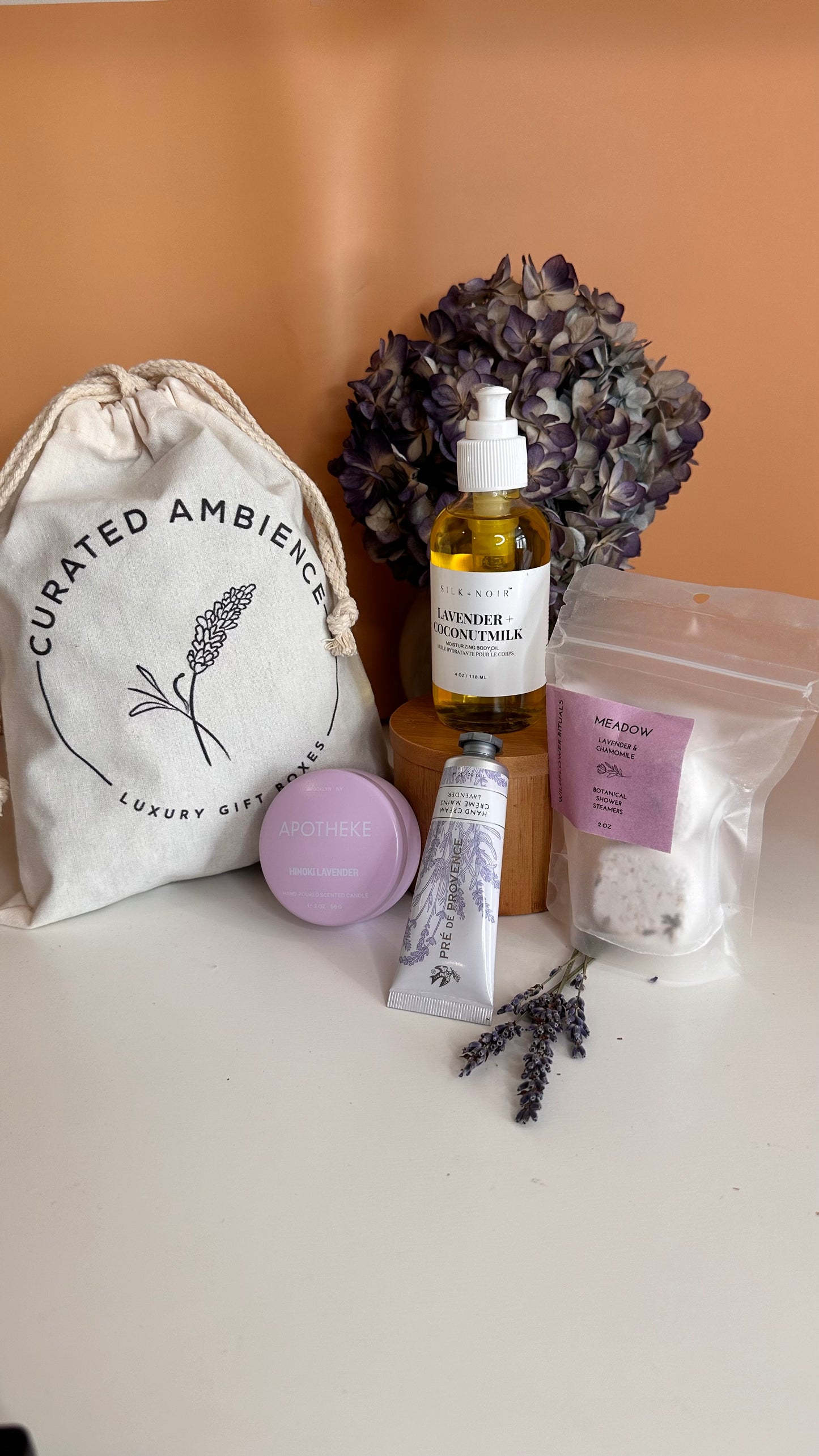 Lavender & Calm Gift Bag | Curated Ambience