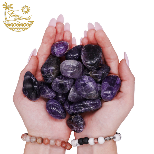 Amethyst Tumbled Crystals | Curated Ambience