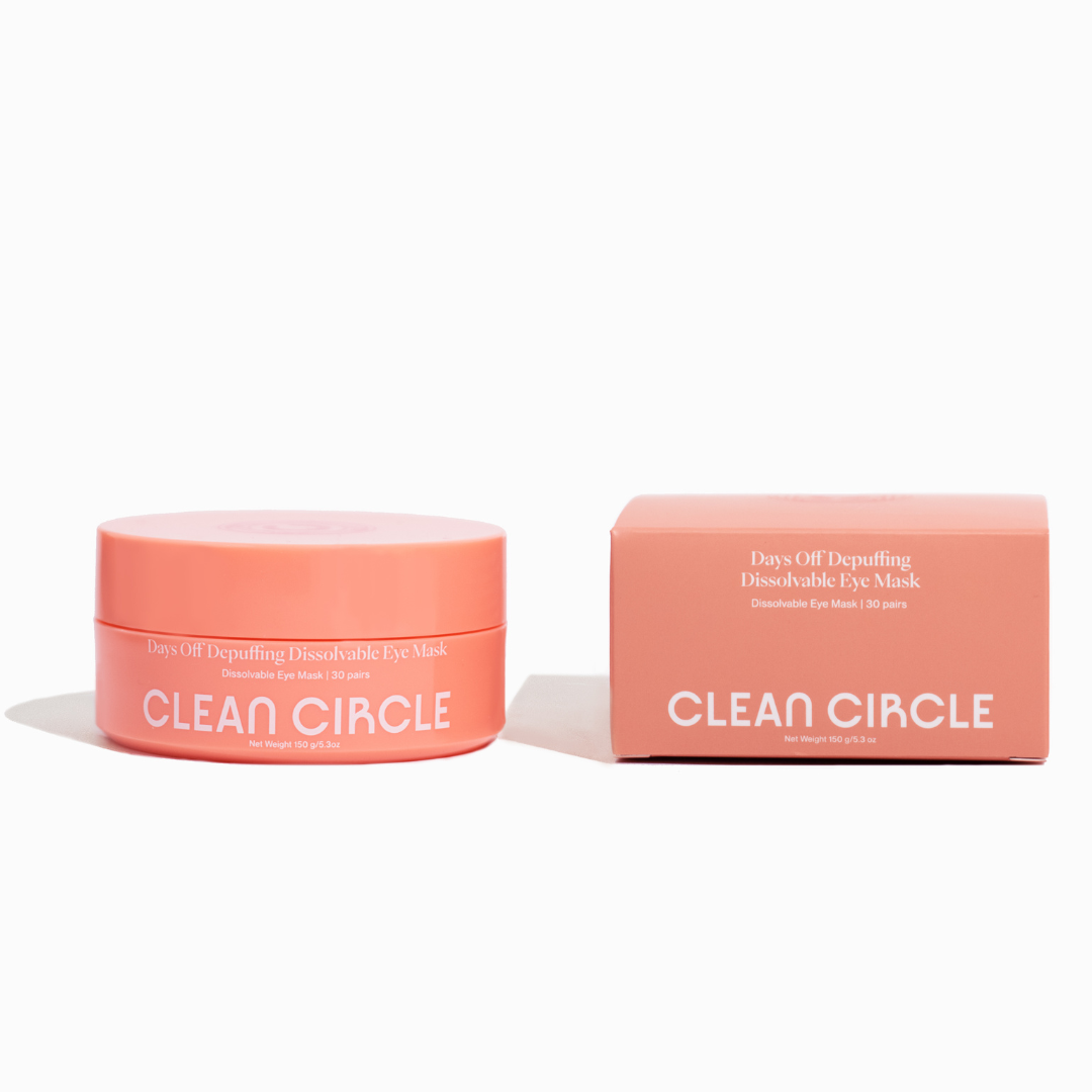 Clean Circle - Depuffing Dissolvable Eye Mask | Curated Ambience