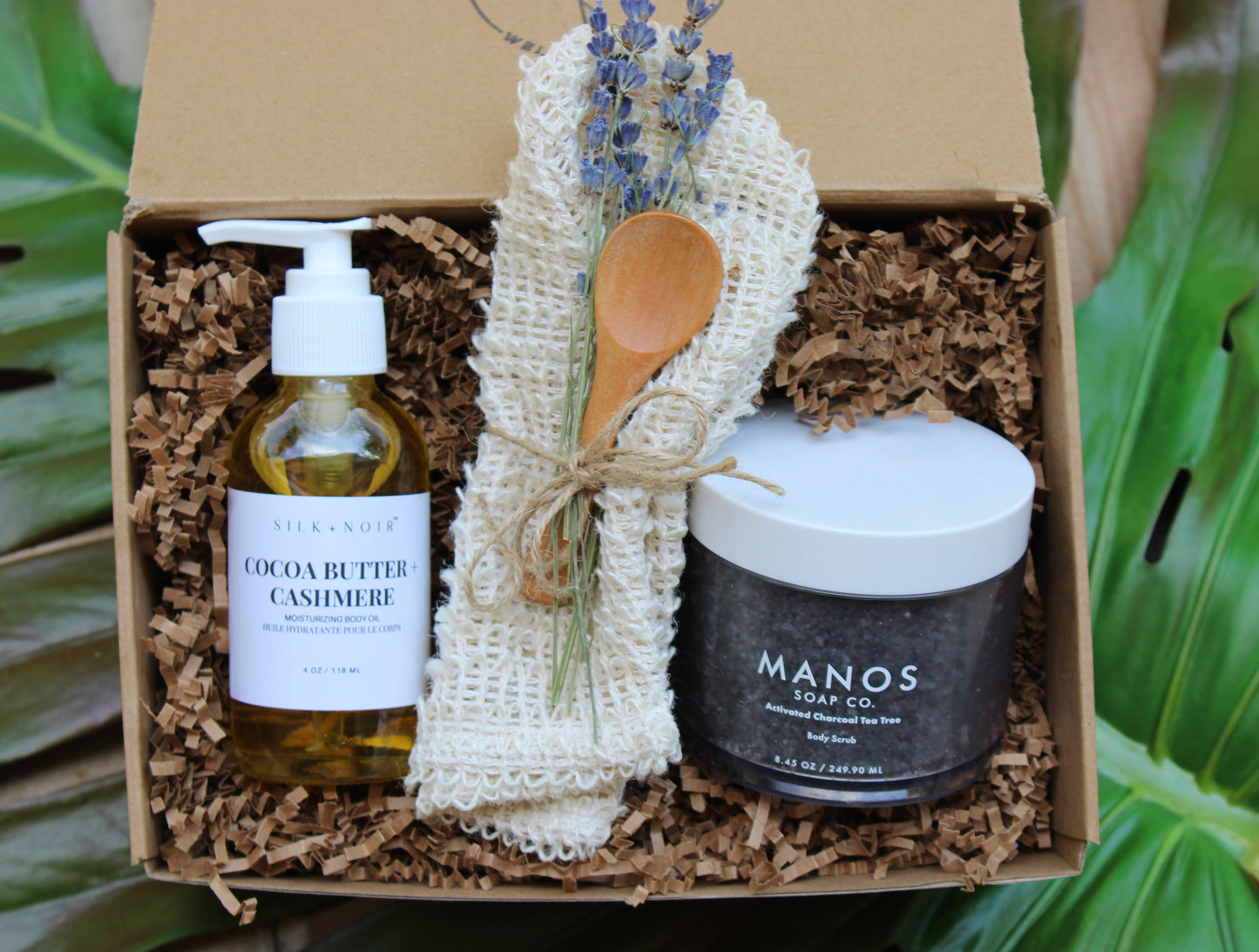 Spa Radiance Gift Box - Charcoal | Curated Ambience