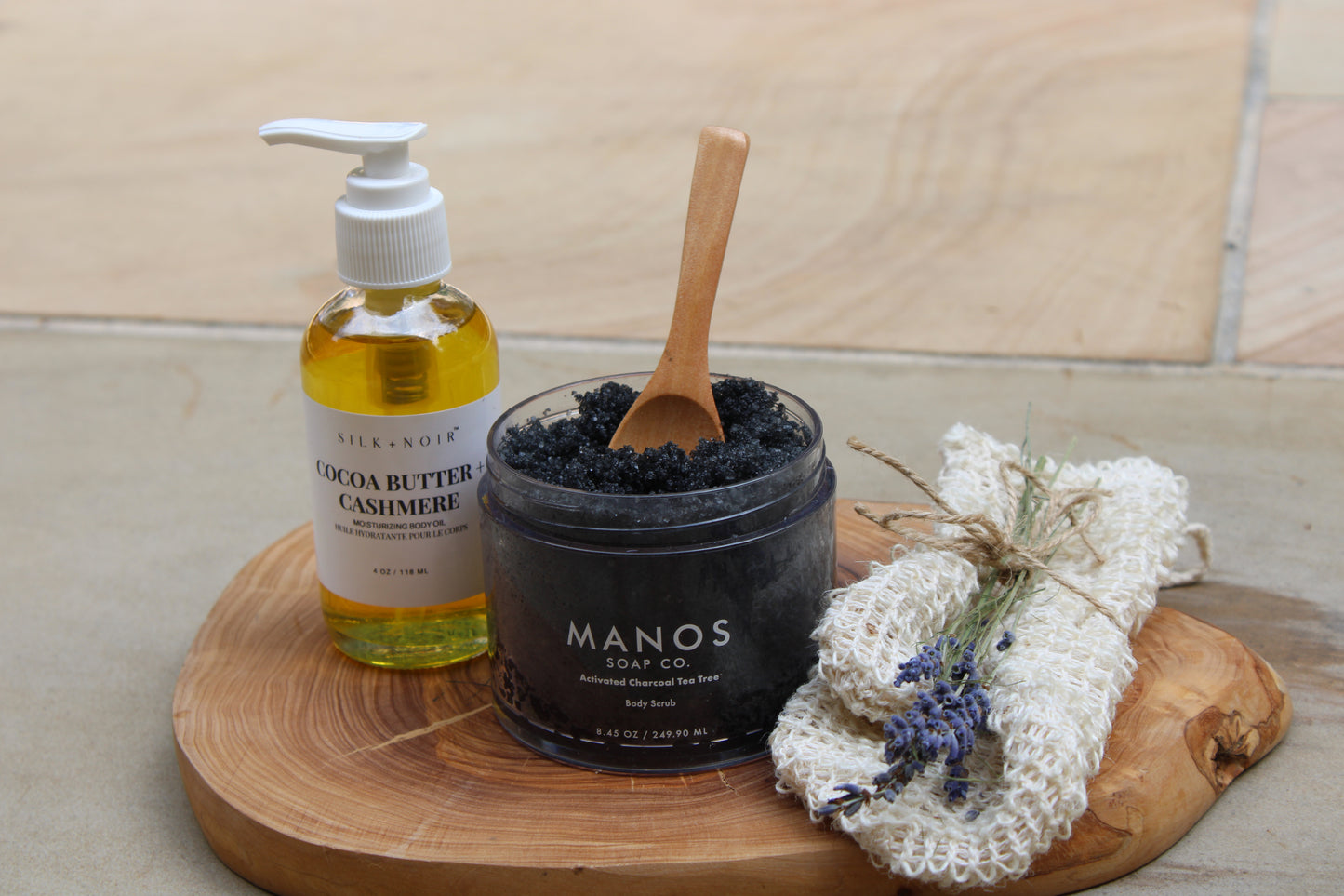 Spa Radiance Gift Box - Charcoal | Curated Ambience