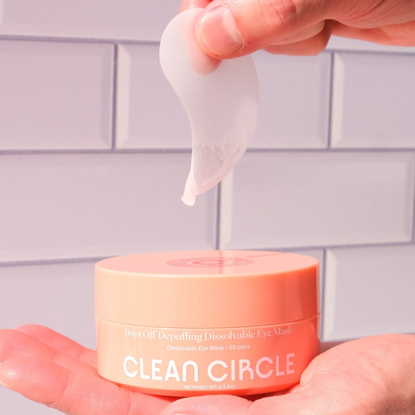 Clean Circle - Depuffing Dissolvable Eye Mask | Curated Ambience