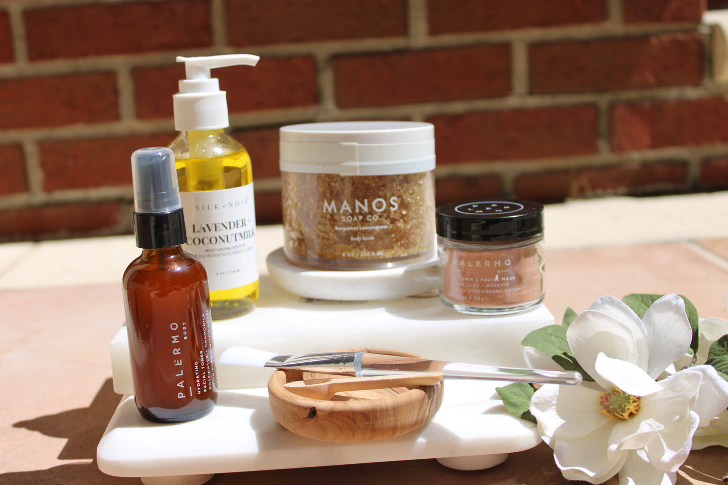 Lavender & Rose Self Care Spa Gift Box | Curated Ambience