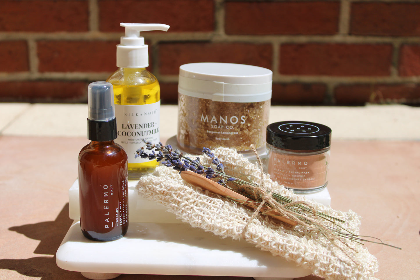 Lavender & Rose Self Care Spa Gift Box | Curated Ambience