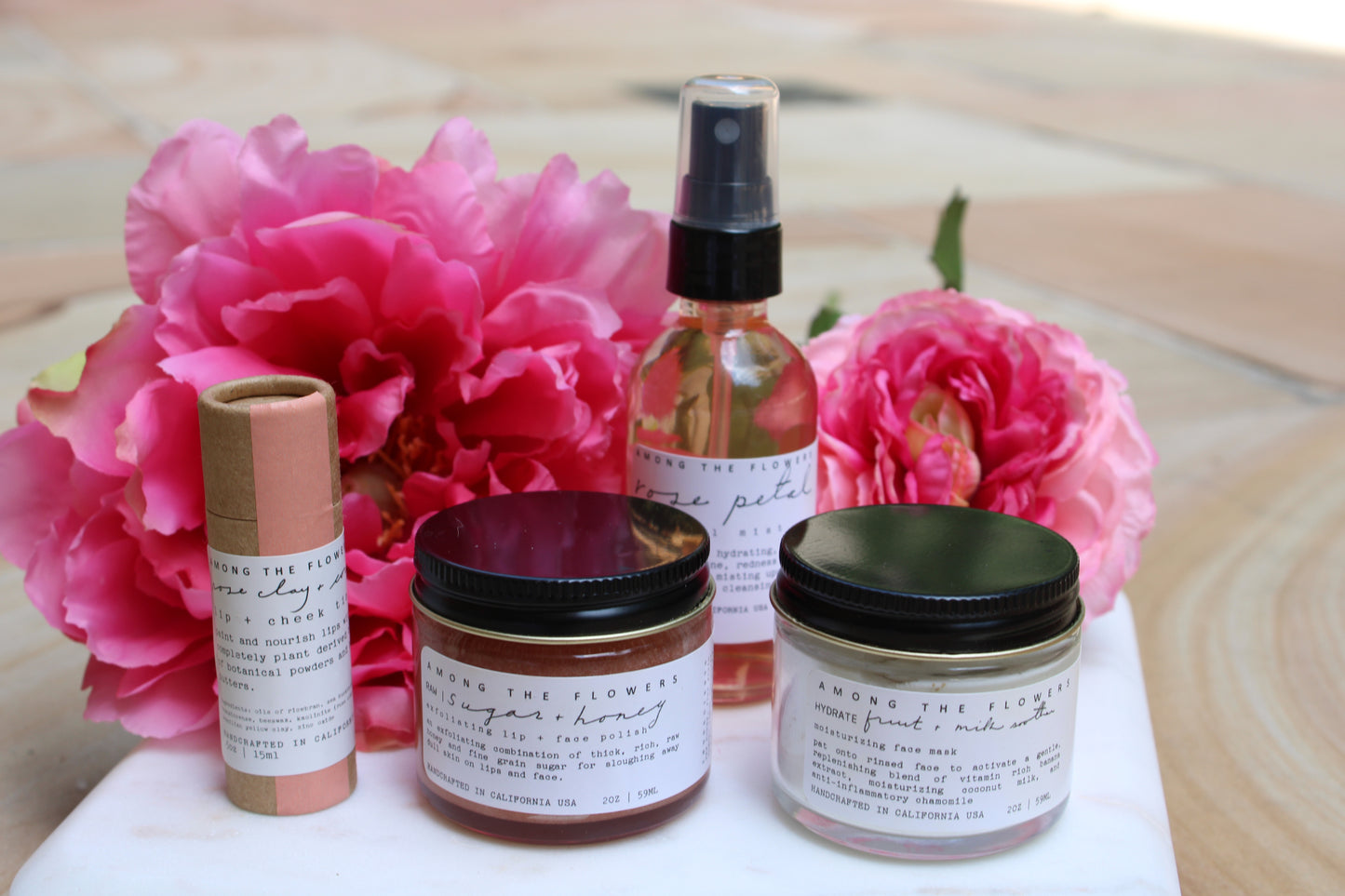 Rose Infusion Self-Care Spa Gift Box | Curated Ambience