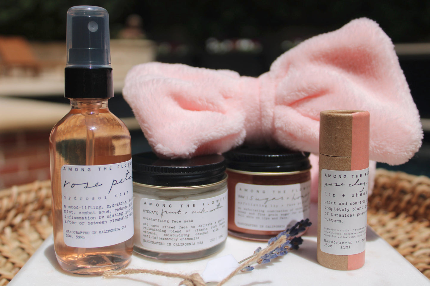 Rose Infusion Self-Care Spa Gift Box | Curated Ambience