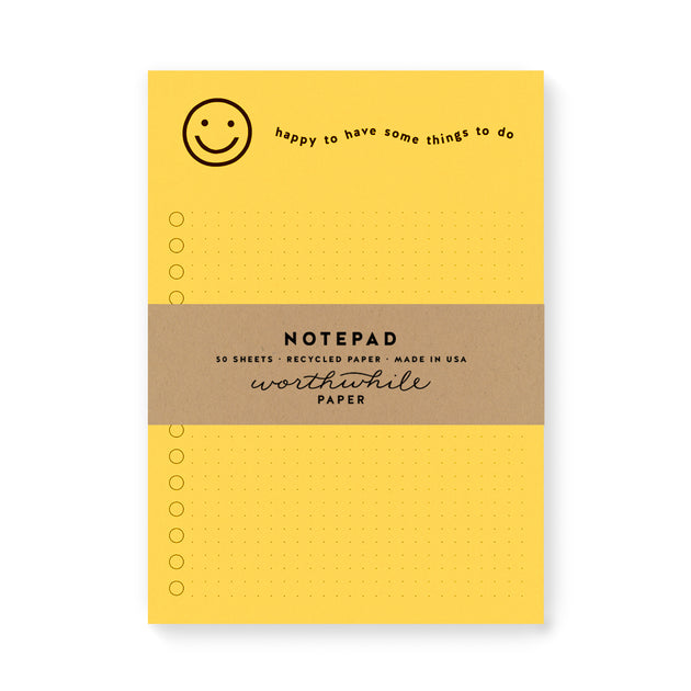 Happy Notepad | Curated Ambience