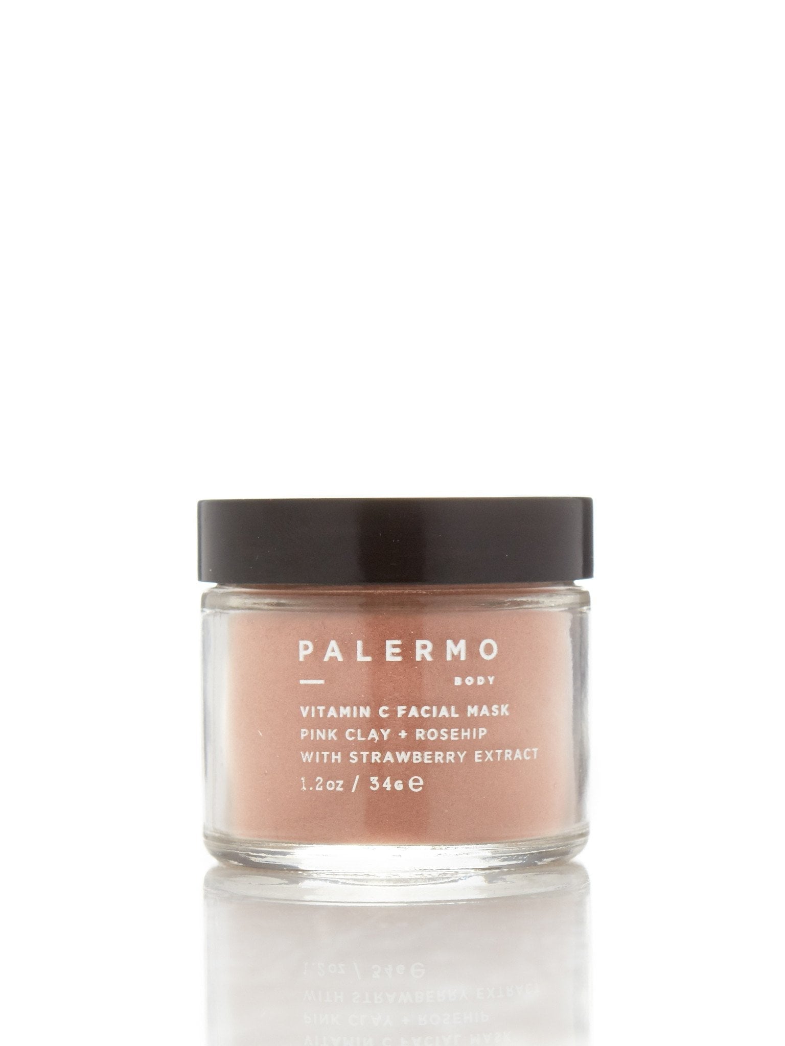 Vitamin C Facial Mask with French Pink Clay + Rosehip | Curated Ambience
