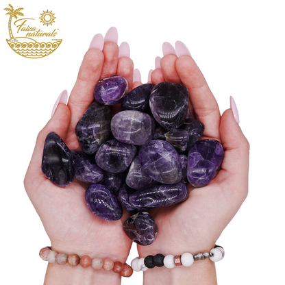 Amethyst Tumbled Crystals | Curated Ambience