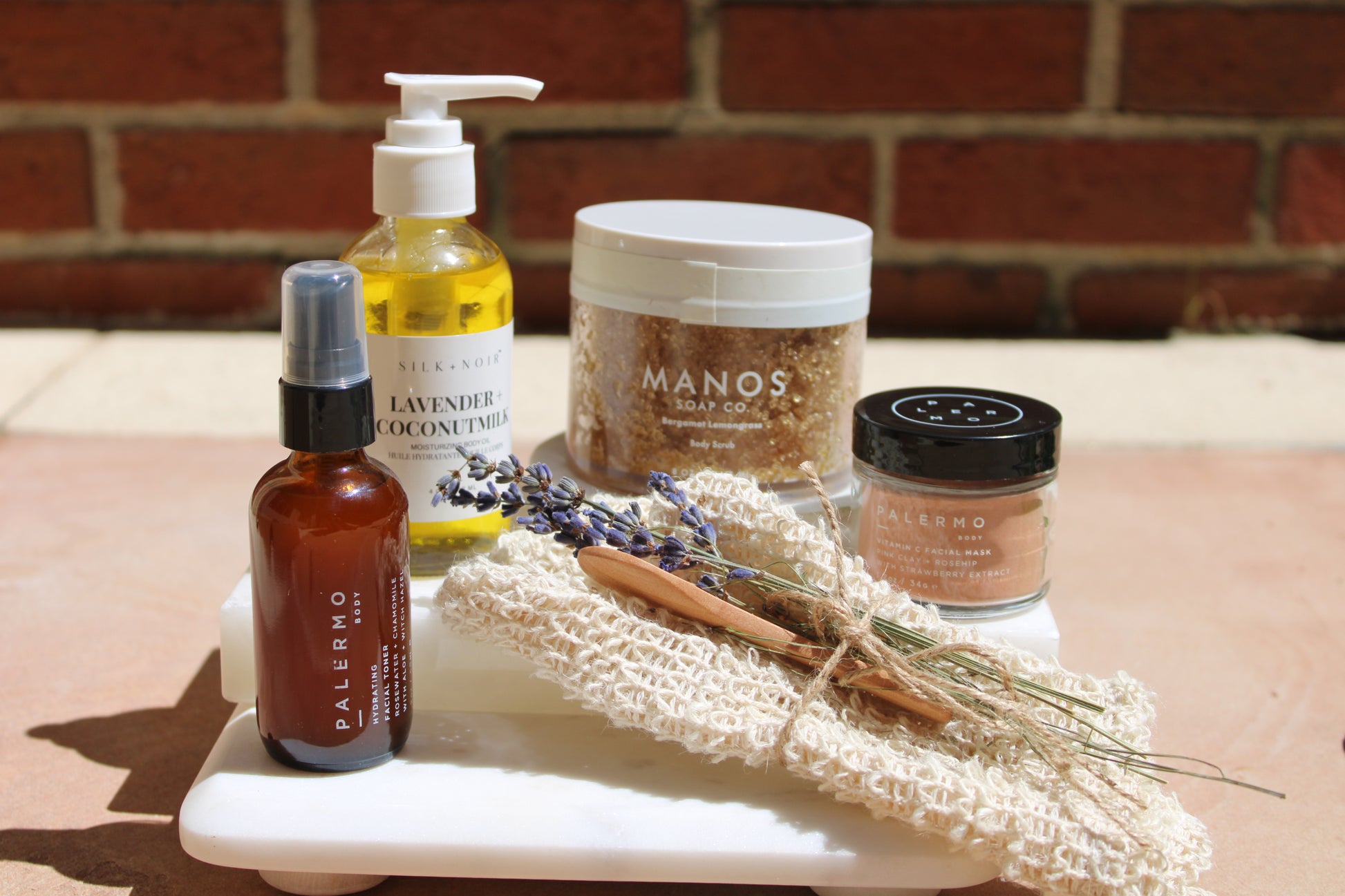 Lavender & Rose Self Care Spa Gift Box | Curated Ambience 
