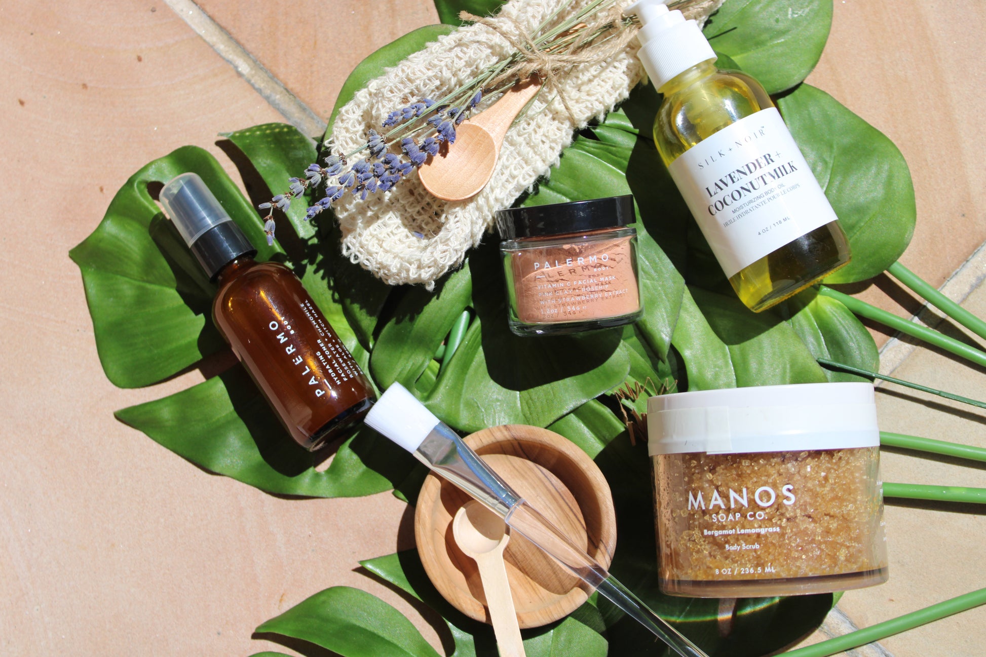Lavender & Rose Self Care Spa Gift Box | Curated Ambience 