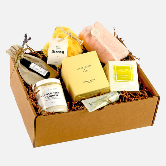 Luxe Spa Day Self-Care Gift Box | Curated Ambience